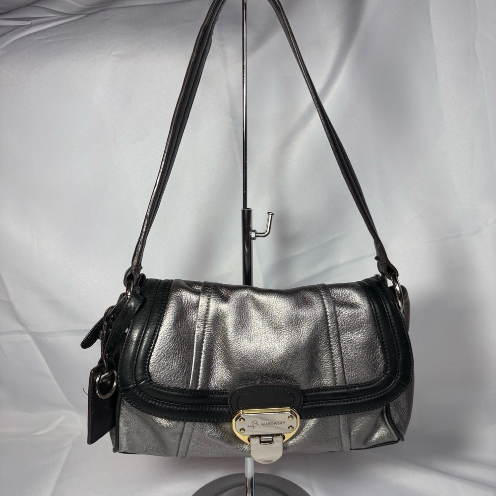 B. Makowsky Women’s Orchard Flap Shoulder Bag